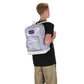 JanSport Cross Town Plus Backpack Platinum Puddles