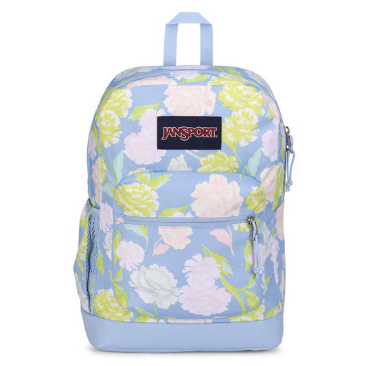 JanSport Cross Town Plus Backpack Autumn Tapestry Hydrangea