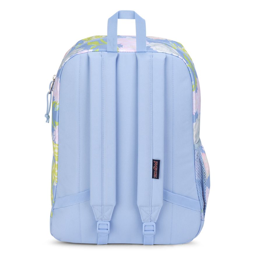 JanSport Cross Town Plus Backpack Autumn Tapestry Hydrangea