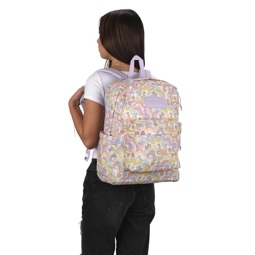 JanSport SuperBreak Plus Backpack Groovy Guides