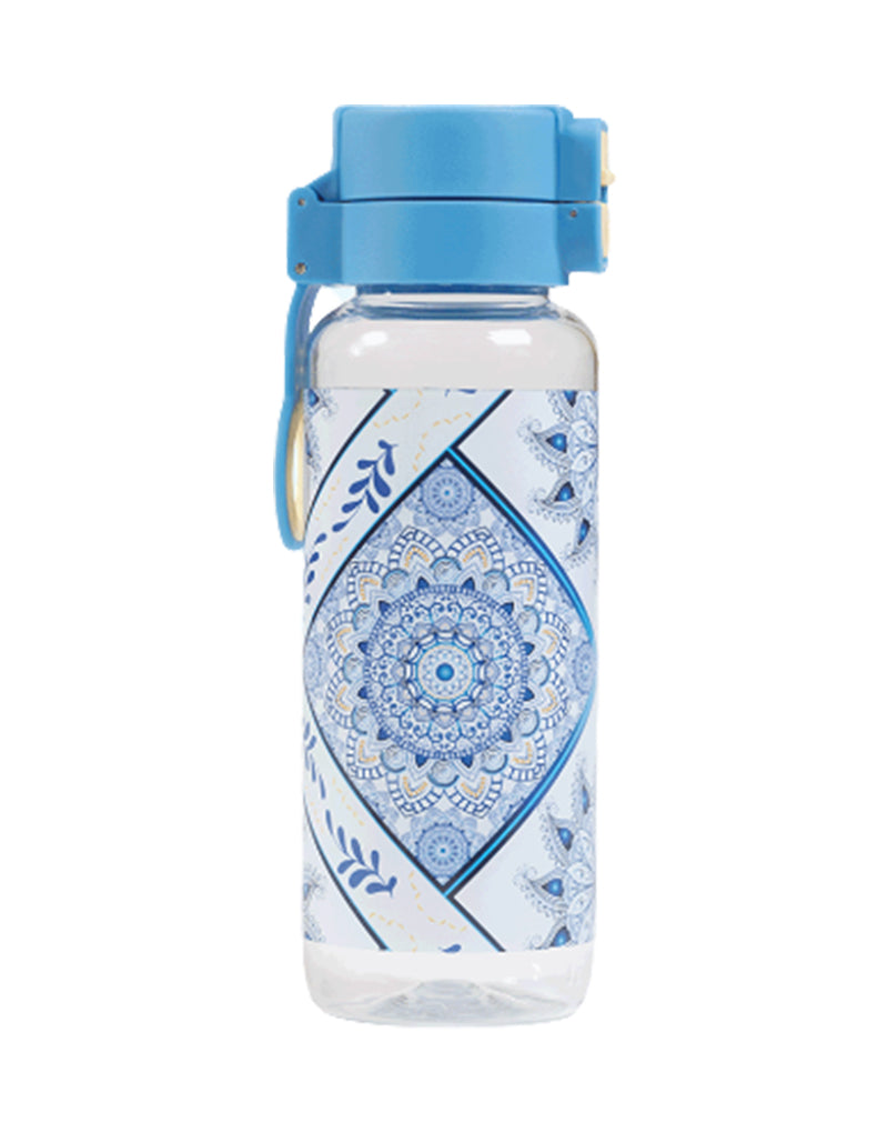 Spencil Big Kids Drink Bottle Boho Blue