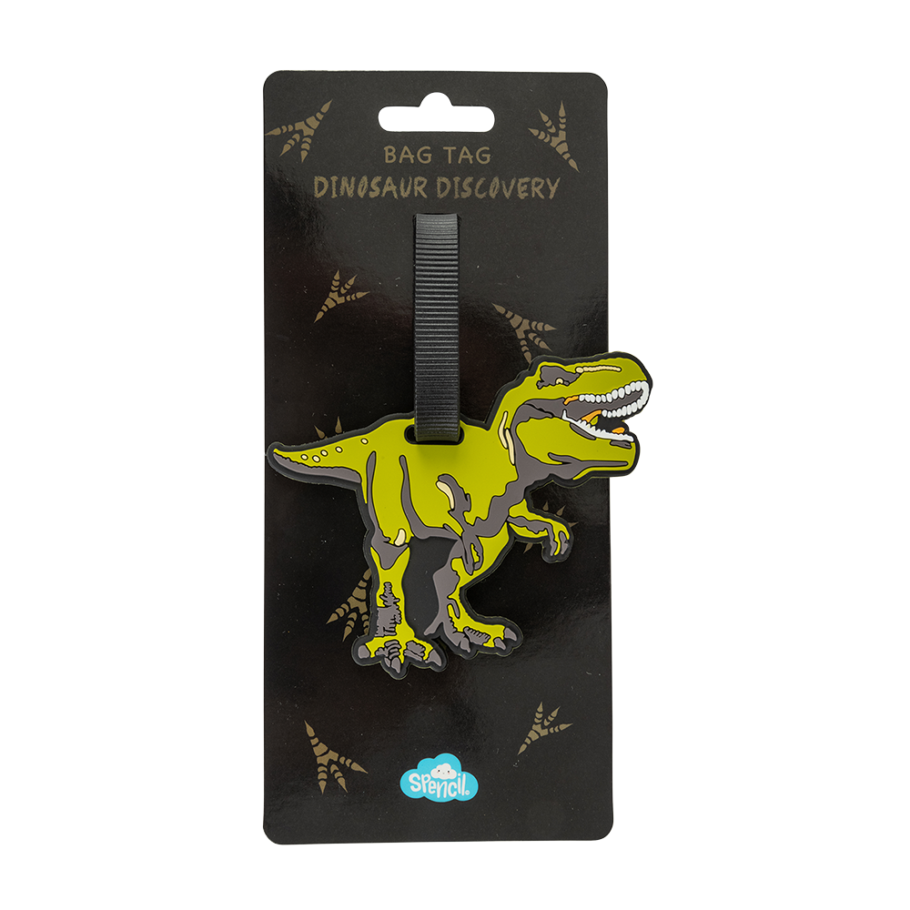 Spencil Bag Tags Dinosaur Discovery