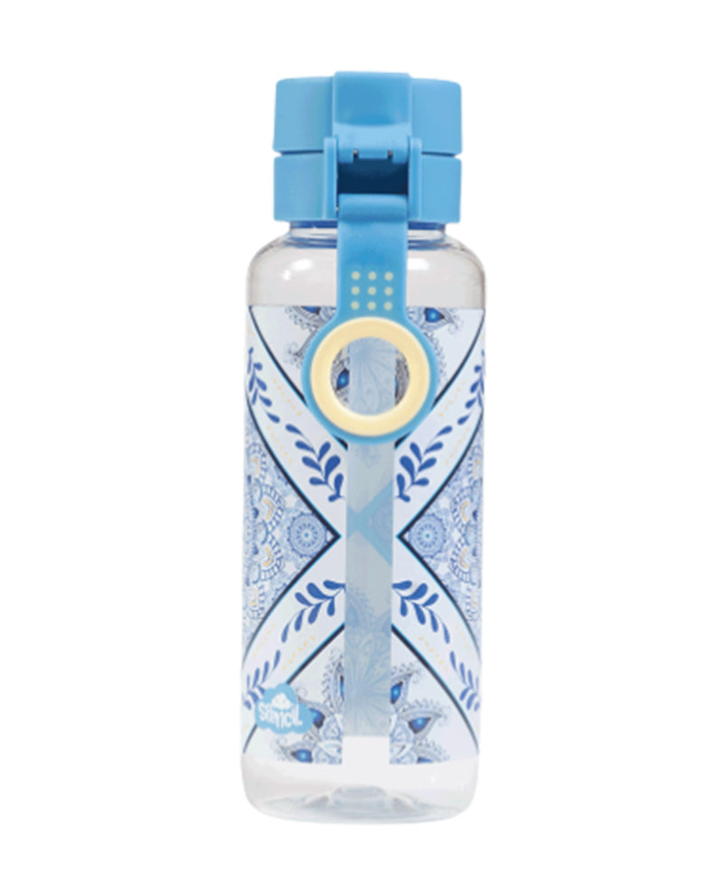 Spencil Big Kids Drink Bottle Boho Blue