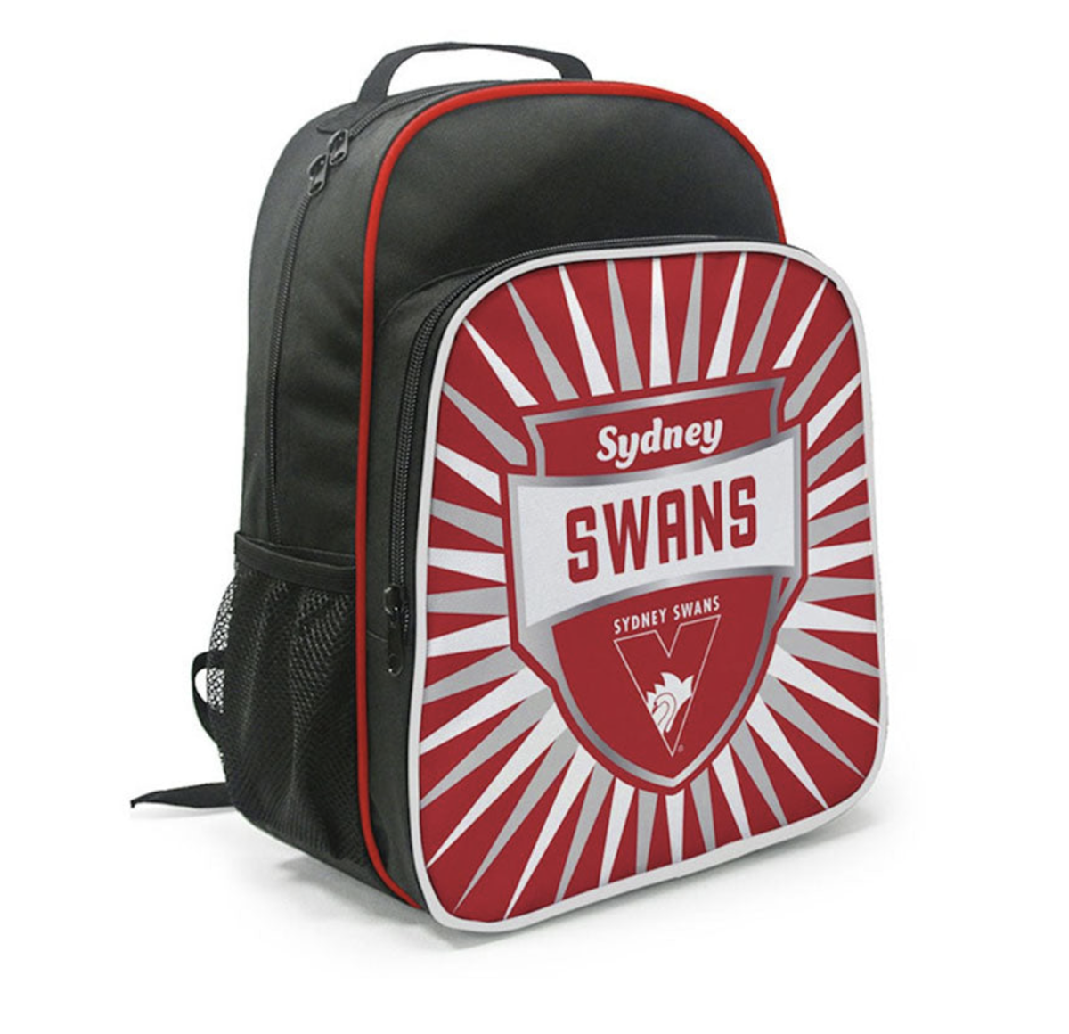 School Bag AFL Backpack Shield Sydney Swans