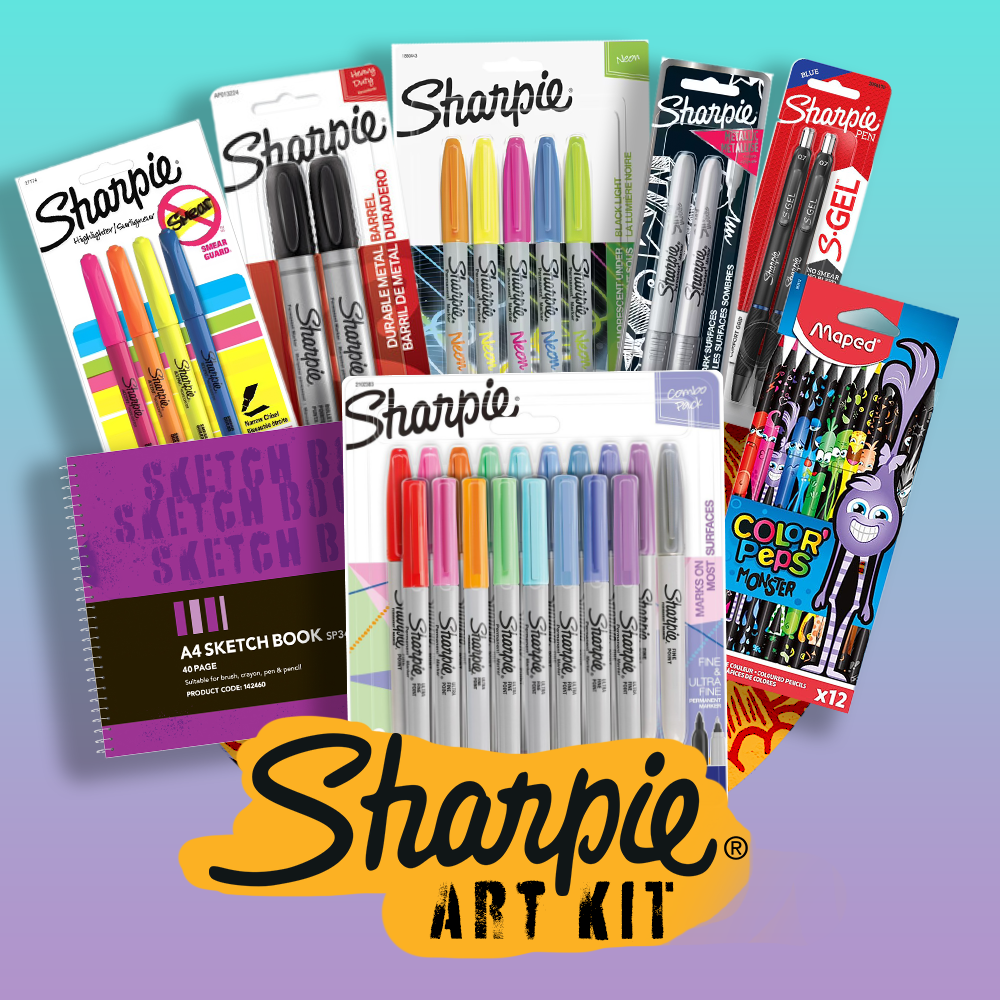 Spixal Sharpie Art Kit