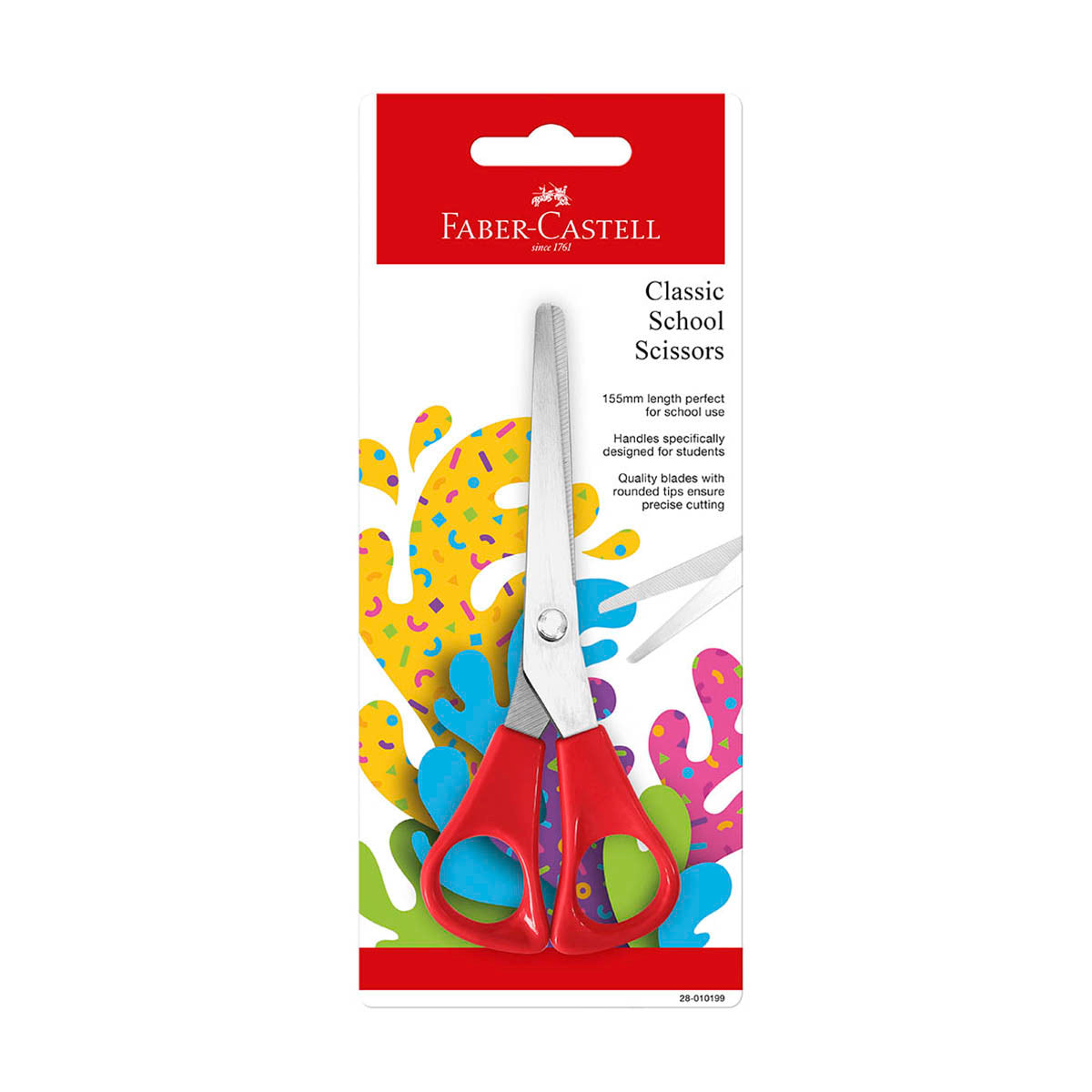 Faber Castell Classic School Scissors front