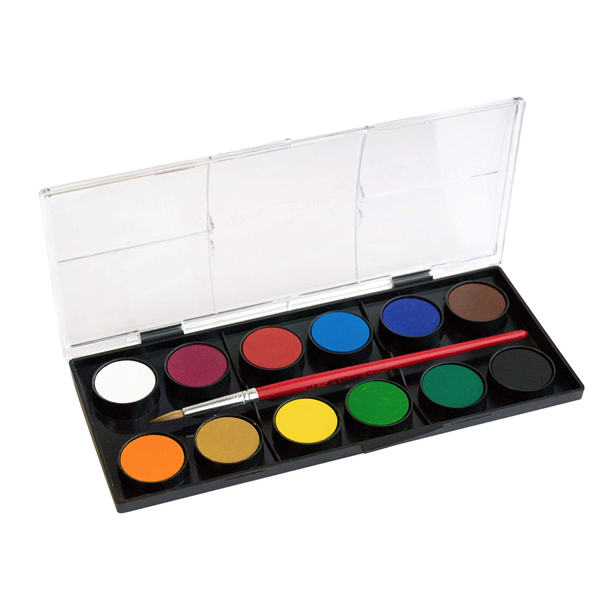 Faber Castell Classic School Watercolour Paint Set insde