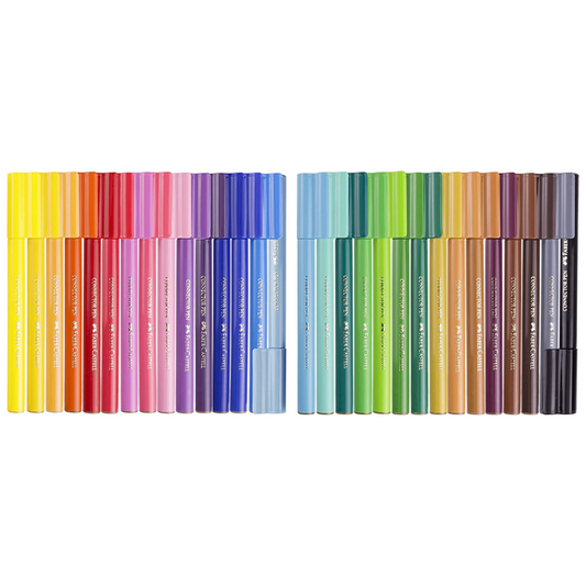 Faber Castell Connector Pens Coloured Wallet/30