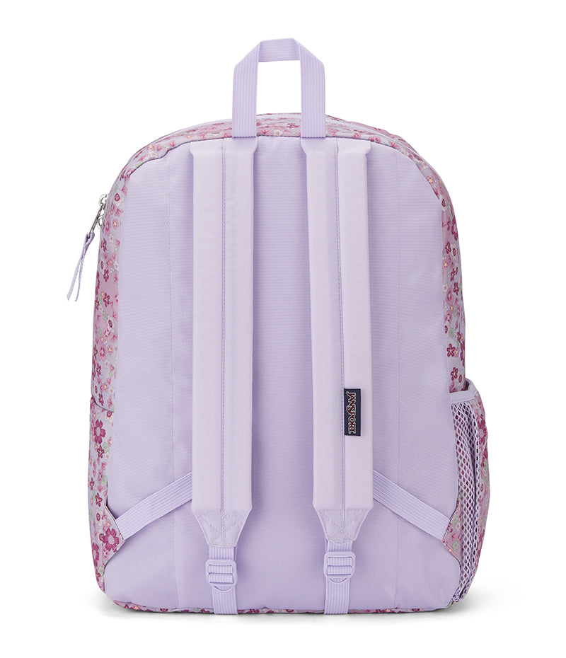 Jansport Cross Town Backpack Baby Blossom Pink back view