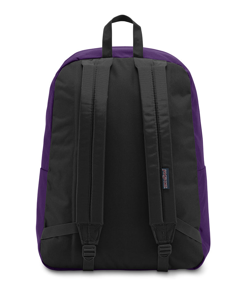 Jansport Superbreak Backpack Brazilian Berry back view