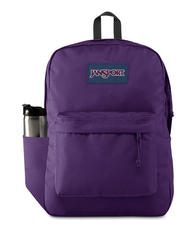 Jansport Superbreak Backpack Brazilian Berry front view