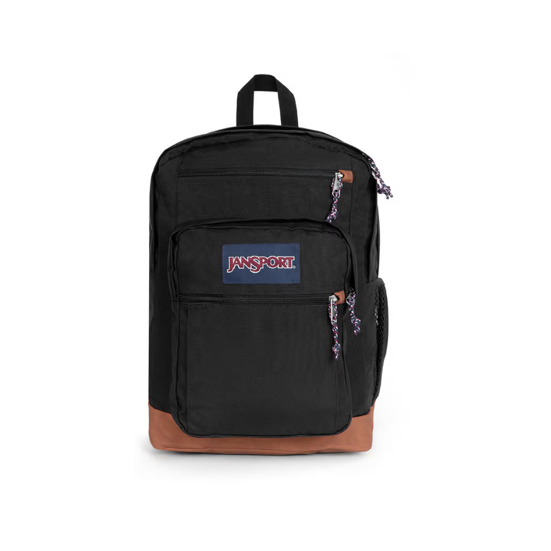 Jansport Backpack Cool Student 15"Laptop Black 34Litre front view