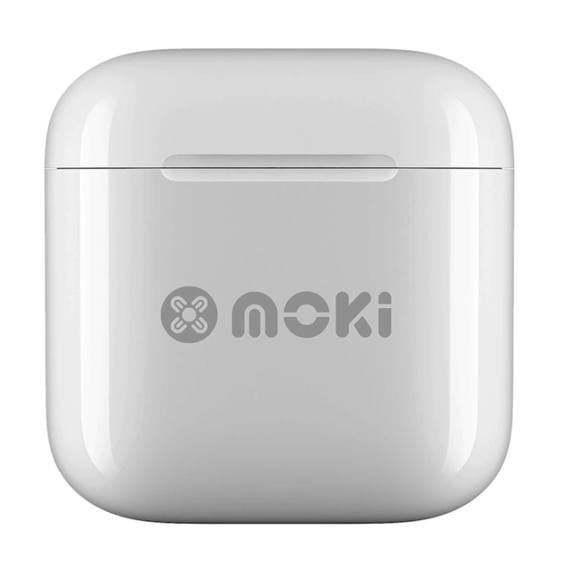 Moki Pods Earbuds True Wireless With Mic White