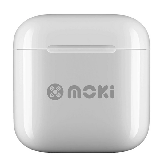 Moki Pods Earbuds True Wireless With Mic White