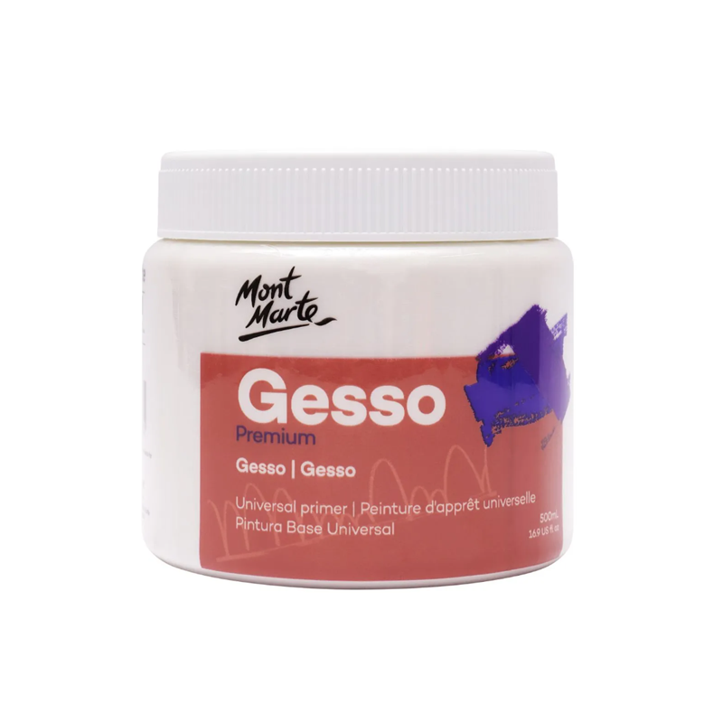 Mont Marte Gesso Tub 500ml- front view