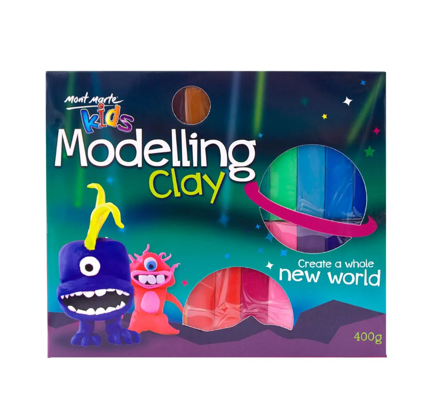 Mont Marte Modelling Clay 24 Piece - front view