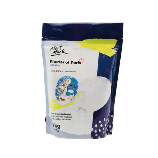 Mont Marte Plaster Of Paris 1kg - front view