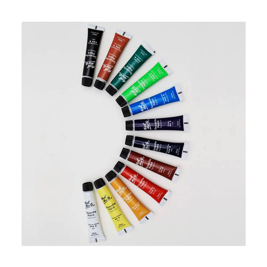 Mont Marte Gouache Paint Set - 12 pc colours set