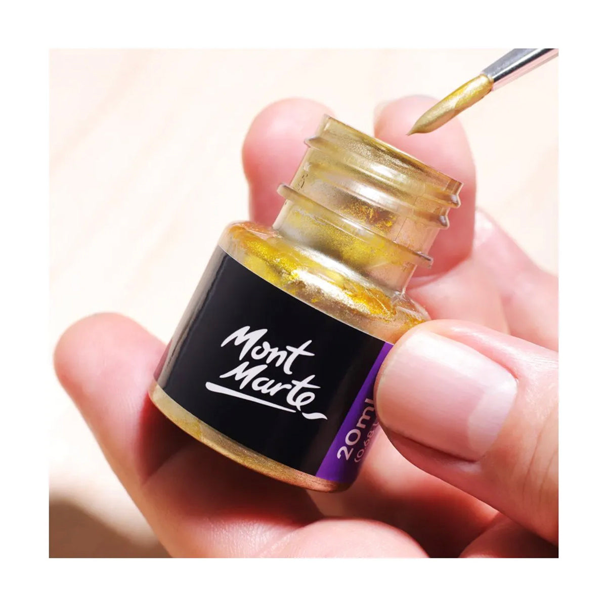 Mont Marte Gold Foil Paint - 20ML