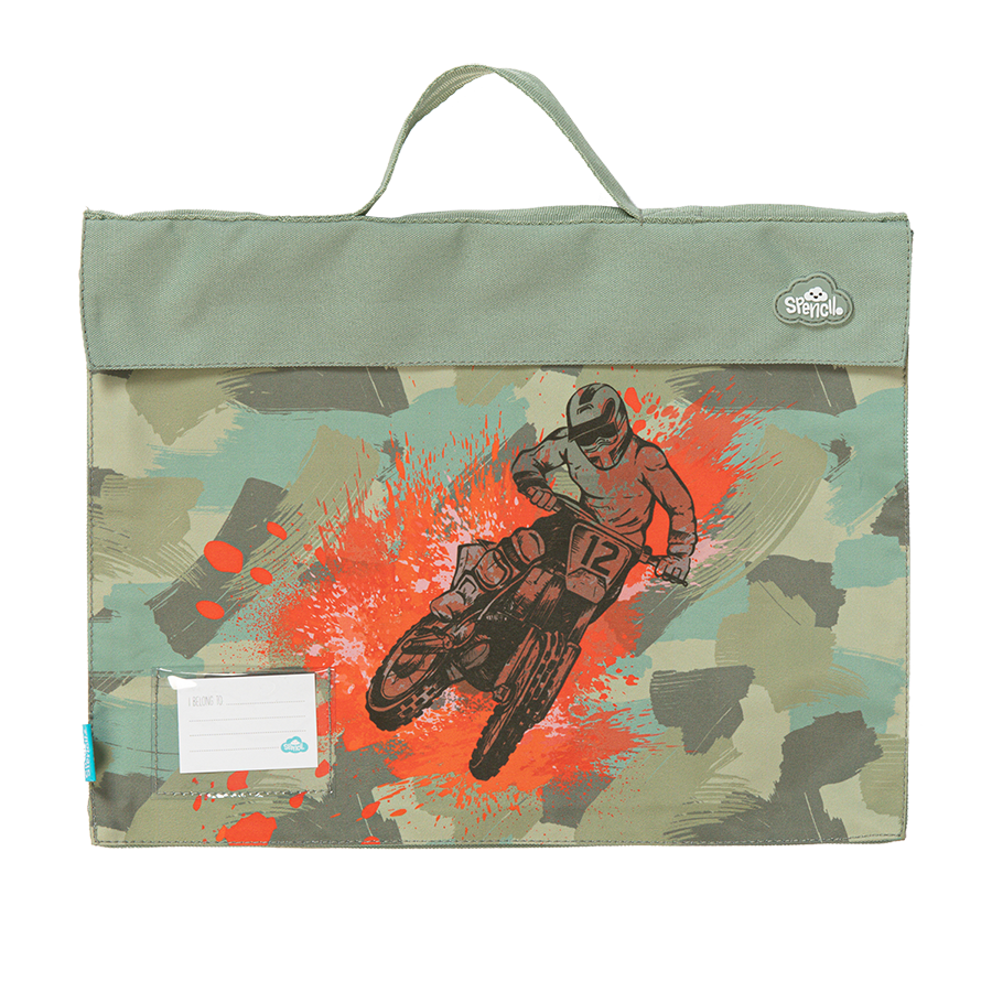 Spencil Homework & Library Bag Camo Biker