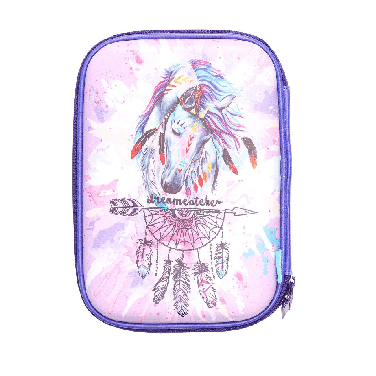 Spencil Hard Head Pencil Case Dreamcatcher Horse