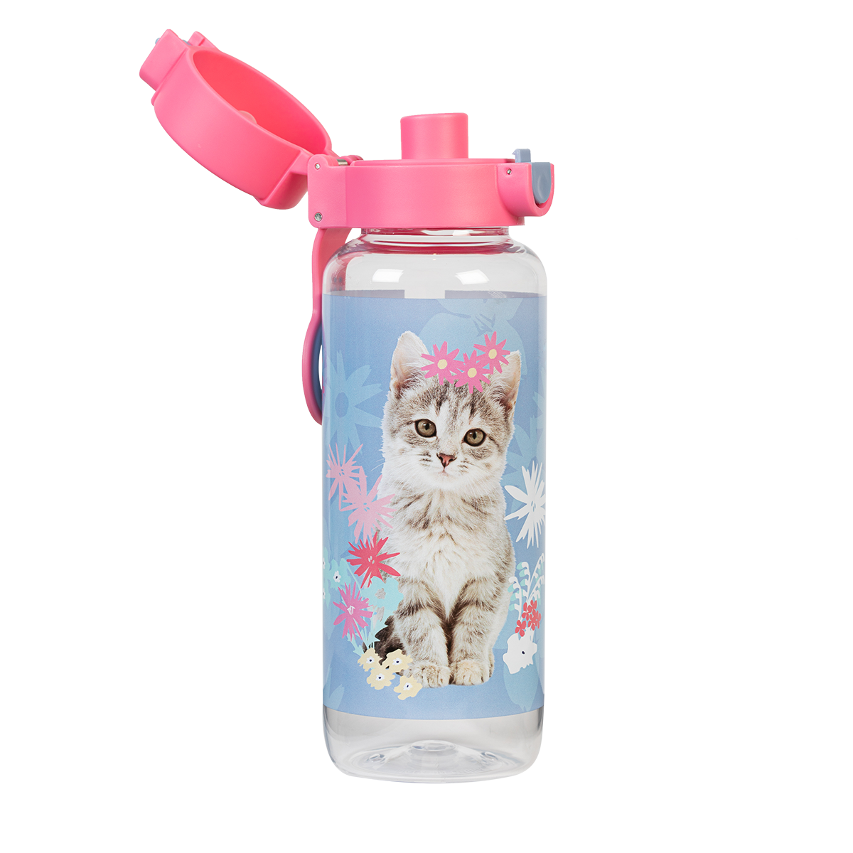 Spencil Big Kids Drink Bottle Miss Meow