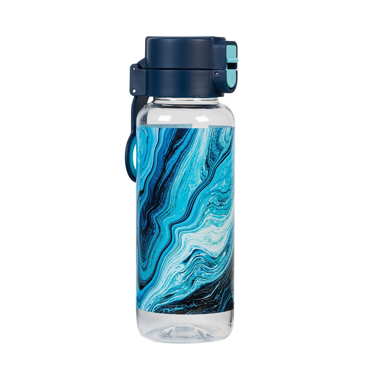 Spencil Big Kids Drink Bottle Ocean Marble