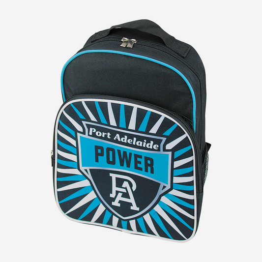 School Bag AFL Backpack Shield Port Power