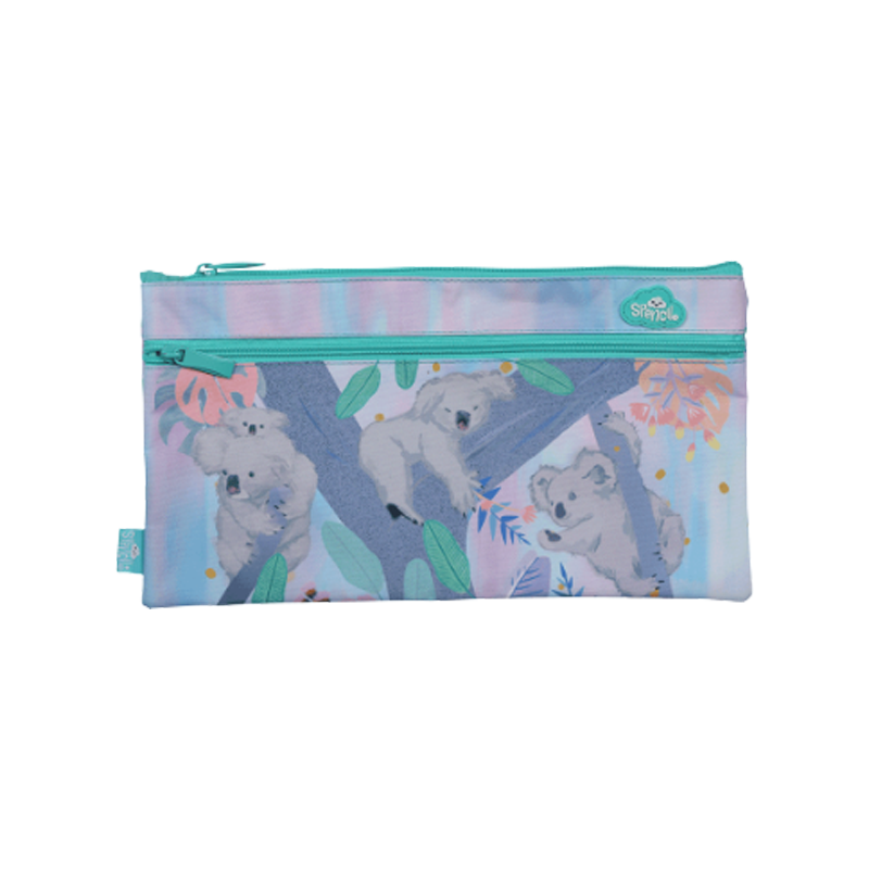 Spencil Twin Zip Pencil Case Koala Daydream