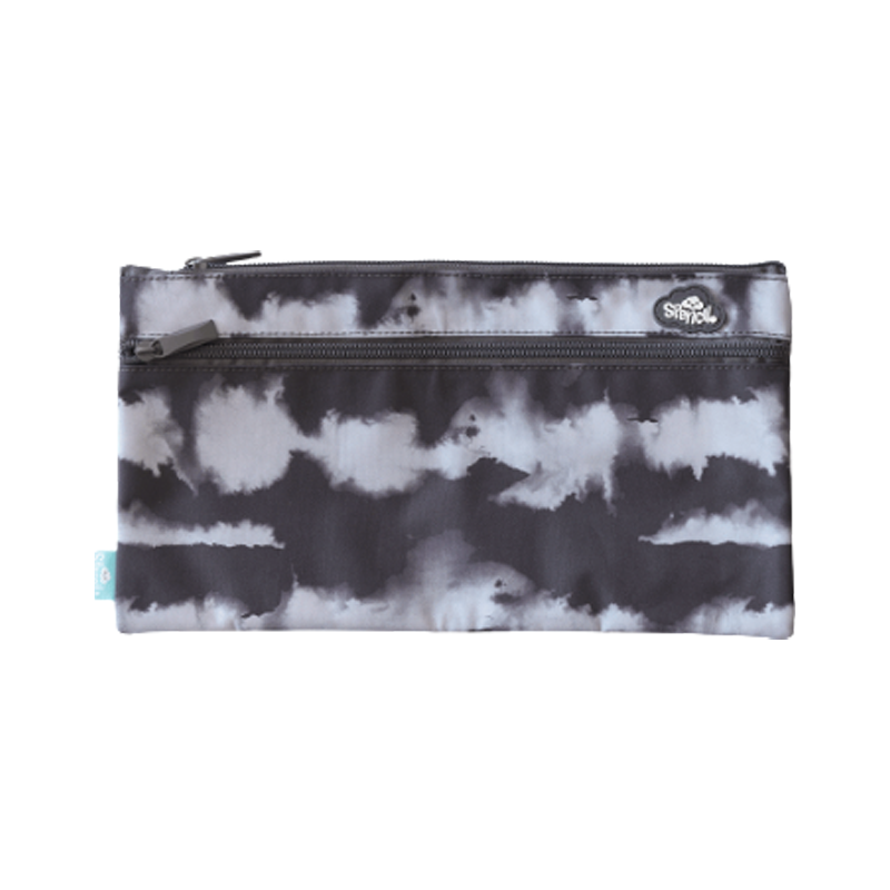 Spencil Twin Zip Pencil Case Shockwaves