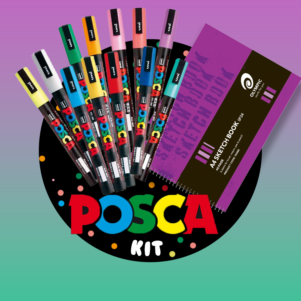 Spixal Posca Pen Art Kit