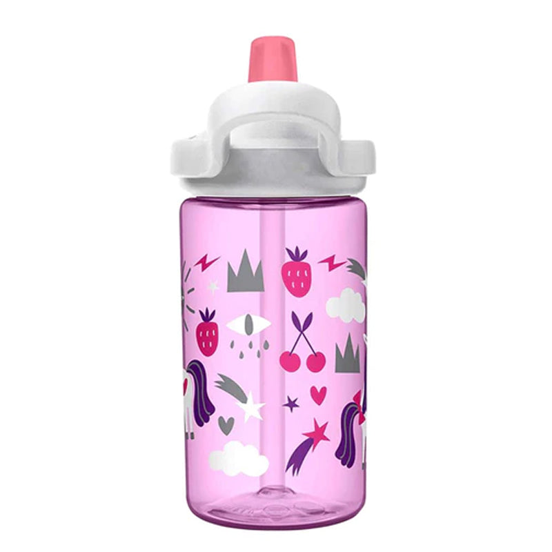 Camelbak Drink Bottle Eddy+ Kids Junior Unicorn Party front