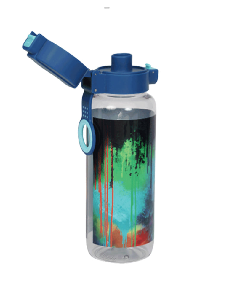 Spencil Big Kids Drink Bottle Colour Drip