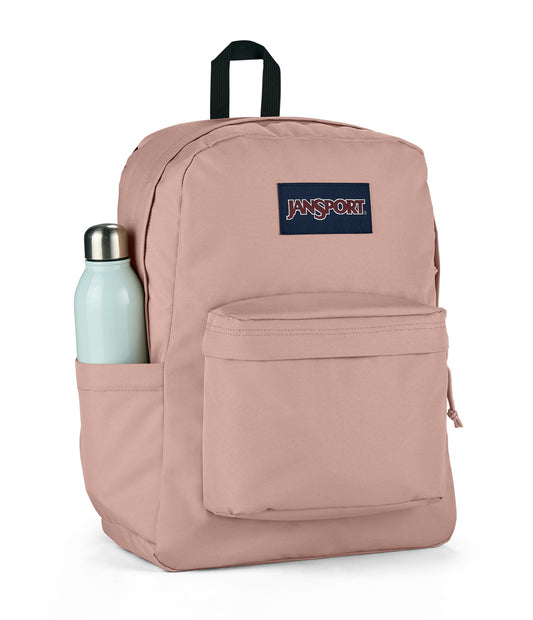 Jansport Backpack Superbreak Misty Rose 26Litre side view