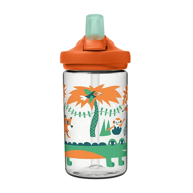 Camelbak Drink Bottle Eddy+ Kids Junior Jungle Animals front