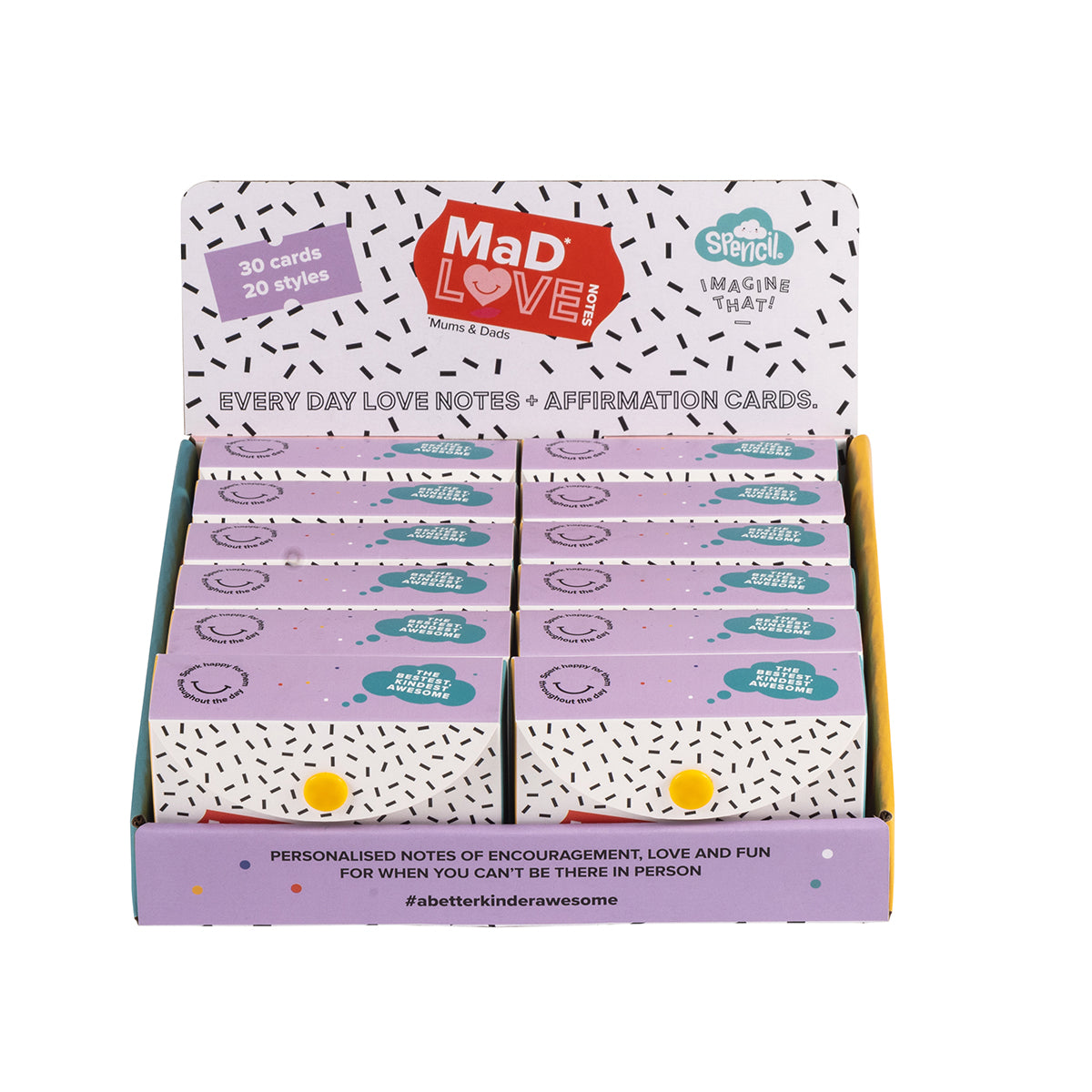 Spencil MaD Love Notes perfect for Spencil Lunch Bags